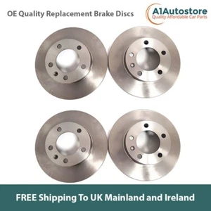 FRONT REAR BRAKE DISCS FOR NISSAN PATROL (Y61) 2.8TD 1998-2000 3.0Di 2000-2010 - Imagen 1 de 5