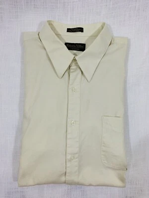 Camisa de hombre Roberto Villini Collezione manga larga con botones, talla: 171/2,32/33 Foto 1 de 4