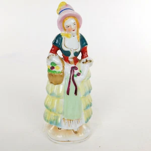 Vintage Woman Figurine Occupied Japan 1945-1952 6 1/2" - Picture 1 of 8