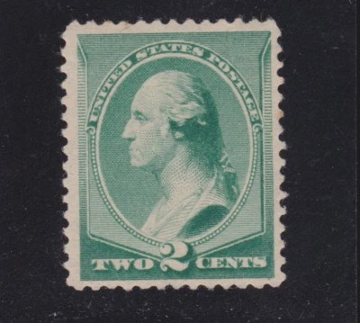 US 213 2c Washington Mint VF-XF OG H SCV $40 - Image 1 of 2