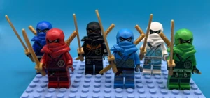 LEGO Ninjago Dragons Rising Minifigures Lloyd, Cole, Nya, Zane, Kai Jay Lot of 6 - Picture 1 of 18