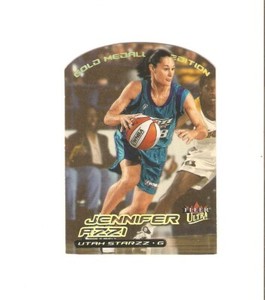 jennifer azzi  2000 ultra wnba gold,stanford,oak ridge tn,utah starzz,#20