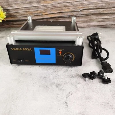  853A Digital Constant Temperature Preheat Soldering Station Anti Static - Image 1 of 4