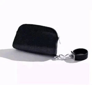 Brenna black shimmer clutch wristlet purse Black Shimmer Stingray Leather OS NEw - Picture 1 of 1