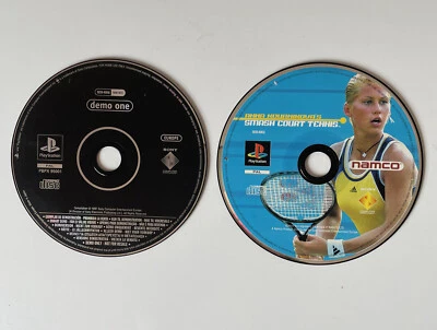 Demo Disc #1 + Smash Court Tennis, Playstation 1 Game Lot, PS1 - Image 1 of 4
