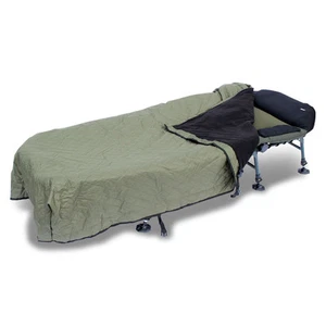 Funda de cama de pesca de carpa con ventana acolchada de cheque Abode® - Imagen 1 de 7