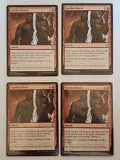 Sudden Shock x4 [Time Spiral Remastered] UNCOMMON - M/NM