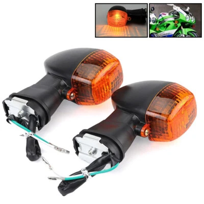 Front Turn Signal Light For KAWASAKI Ninja 500R ZX6R ZX6RR ZX7R ZX7RR ZX9R ZX12R - Imagem 1 de 4