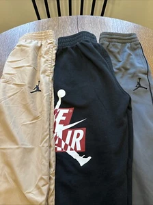 Nike air Jordan boy’s jogger Wind Sweatpants Lot Of 3 Boys Size Large/XL - Picture 1 of 24