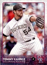2015 Topps Tommy Kahnle RC Colorado Rockies #94