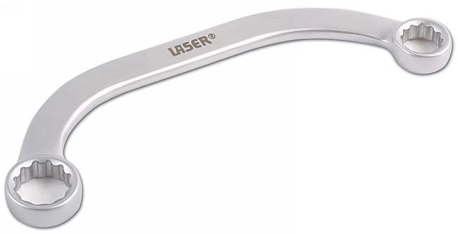 Laser Tools 3584 Curved Ring Spanner 13mm 15mm LL