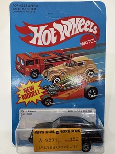 Vintage 1982 Hot Wheels Ford Escort Black New Model #3288 - Picture 1 of 6