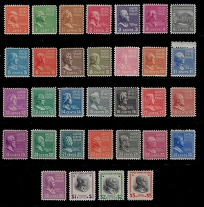 US Scott 803 - 834 postfrisch, fein - sehr schön, SCV 131,10 $ - Bild 1 von 1