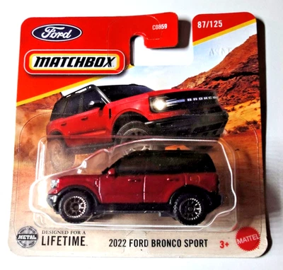 Matchbox - 2022 Ford Bronco Sport - MBX Avventura 2025 - Nr. 87/125 - JBR95 - Immagine 1 di 2