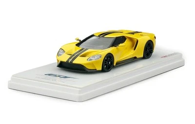 True Scale 1/43 FORD GT YELLOW LOS ANGELES AUTO SHOW 2015 - Immagine 1 di 4