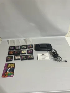 Sega Game Gear Handheld System Model 2110 Works! With 12 Games! Read! - Picture 1 of 11