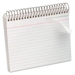 Oxford Spiral Index Cards 4 x 6 50 Cards White 40283 - Picture 1 of 1