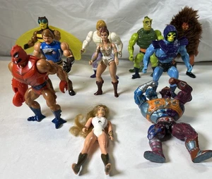 Lote de 10 figuras de acción sueltas HE-MAN VINTAGE MOTU MASTERS OF THE UNIVERSE - Imagen 1 de 12