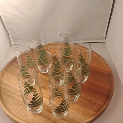 Juego de 8 copas de vino sin costuras para árbol de Navidad Libbey. 9,5 OZ Foto 1 de 4