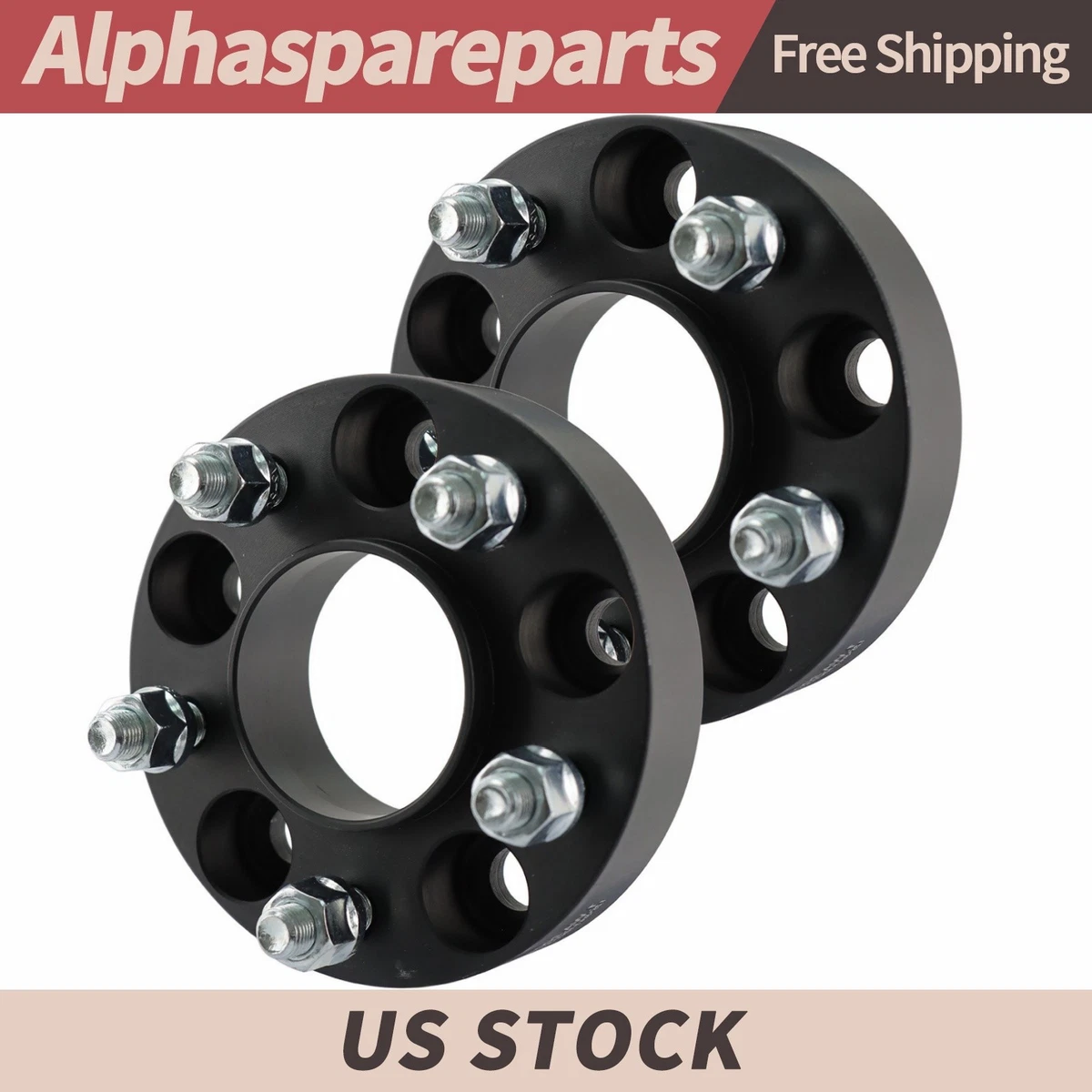 EVERESTWAY - Espaciadores De Rueda De 6 X 5.5 Pulgadas De 6 X 139.7 Mm