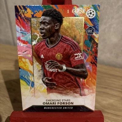 2024 Topps Inception Omari Forson RC Emerging Stars ManchesterUnited Rookie #067 - Image 1 of 4