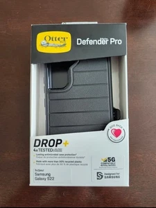 Galaxy S22 Otterbox Defender Series Pro avec étui clip ceinture - Noir - Photo 1 sur 2