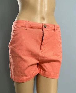 COPPER KEY Coral Color Stretch Cotton Chino Shorts. Girls 16 NWT - Picture 1 of 11