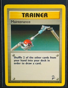 Maintenance Uncommon Base Set 2 112/130 LP - Picture 1 of 2