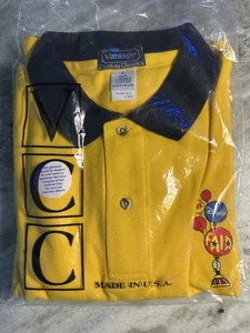 Vintage The Disney Fair Quarter Button Shirt - Large - NEW SEALED! - Picture 1 of 5