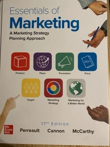 Essentials Of Marketing 17th Edition Mc Graw Hill Perrault Cannon McCarthy - Picture 1 of 2