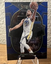 Stephen Curry 2022-23 Panini Select Blue #27 Parallel Golden State Warriors