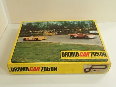 POLISTIL DROMOCAR 705 DN PISTA PER SLOT CAR SCALA 1:43 FUNZIONANTE CON SCATOLA - Immagine 1 di 4