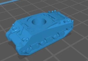 M4A3 - 1:200 - USA - carri armati - veicolo blindato - mondo dei carri armati - gioco di guerra - Foto 1 di 4