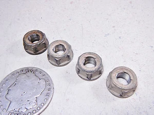 86 HONDA TRX125 FOURTRAX FRONT/REAR WHEEL LUG NUTS #2 - Picture 1 of 4