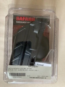 Safariland 7378-2192-411 7TS Concealment Holster Fits S&M M&P w/ light RH - Picture 1 of 2