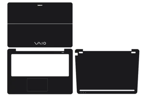 Carbon Sticker Skin Cover for Sony Flip 14 SVF14N25CXB SVF14N13CXB SVF14N11CXB - Picture 1 of 34