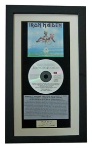 IRON MAIDEN Seventh Son Of CLASSIC CD Album QUALITY FRAMED+EXPRESS GLOBAL SHIP - Picture 1 of 8