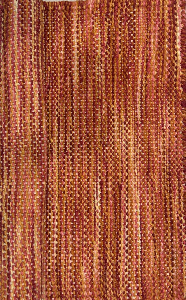 '9x12'|'8x10'|'5x8'|'7x10'Rust Area Rug Wool For Living Room Flat Weave Carpets - Image 1 of 4