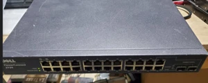 DELL POWER CONNECT 2724 / 24-PORT SWITCH / TESTED, WORKING, USED - Picture 1 of 3