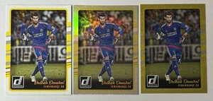Base de fútbol Donruss 2016, oro y holográfico #198 Volkan Demirel - Imagen 1 de 2