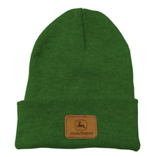 Genuine John Deere Green Watch Cap Beanie Hat Adults MC13090002GR