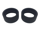 2Pcs Eye Guards Eyepiece Inner 36mm Shield 34-37mm Lens Microscope Rubber Cups