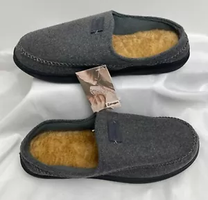 Zigzagger Men's Microsuede Fuzzy Breathable Memory Foam Slippers Size 10-11 NEW - Picture 1 of 6