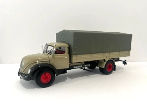 Minichamps 1:43 Magirus S 6500 Canvas 1955 Green/Black Modell Nr: 439 141020 - Picture 1 of 11