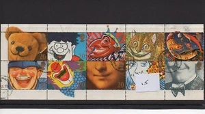 GB Commems, - 1990 - (B15) edición de saludos - conjunto completo - cancelaciones finas - Imagen 1 de 1