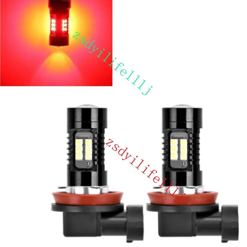 2x Bombilla antiniebla delantera LED roja ae para Ford Transit Connect 2011-2023 Foto 1 de 1