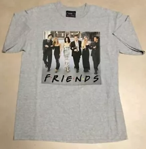 VTG Y2K Embroidered Official Friends TV Show NBC Experience Shirt Men's Medium - Picture 1 of 10