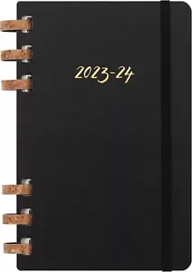 Moleskine Spiral 12 Month 2023-2024 Academic Year Planner, Hard Cover, Large NEW - Picture 1 of 17