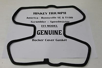 TRIUMPH BONNIE SE EFI CAM COVER GASKET From Eng No 456552  ** see notes  - image 1 of 3