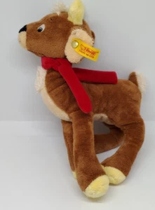 Stofftier von Steiff Olaf Lauras Stern Reh mit Schal ca. 26cm - Bild 1 von 4